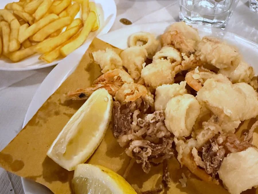 Frittura con le patate