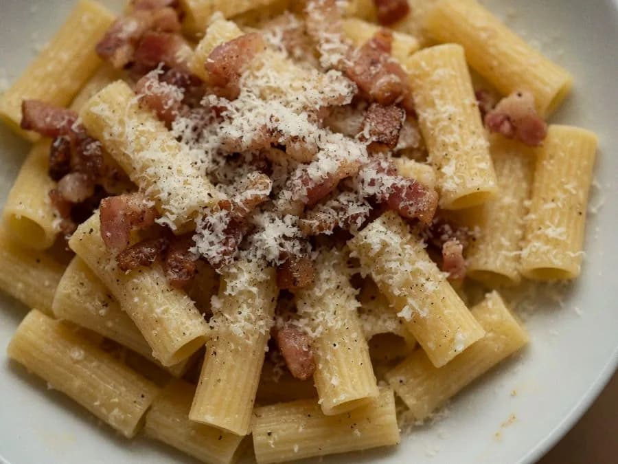 Rigatoni alla gricia