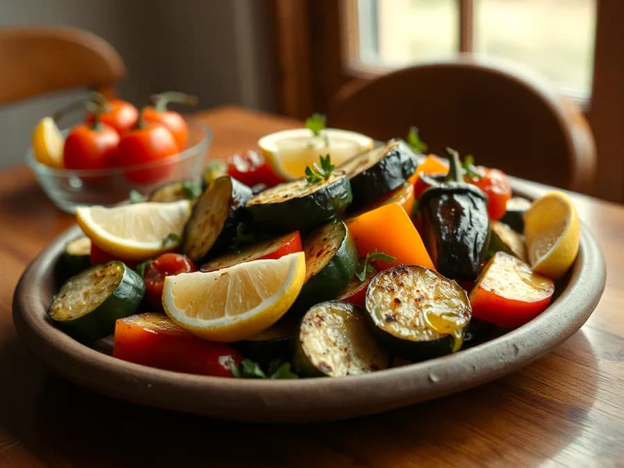 Verdure di stagione alla griglia